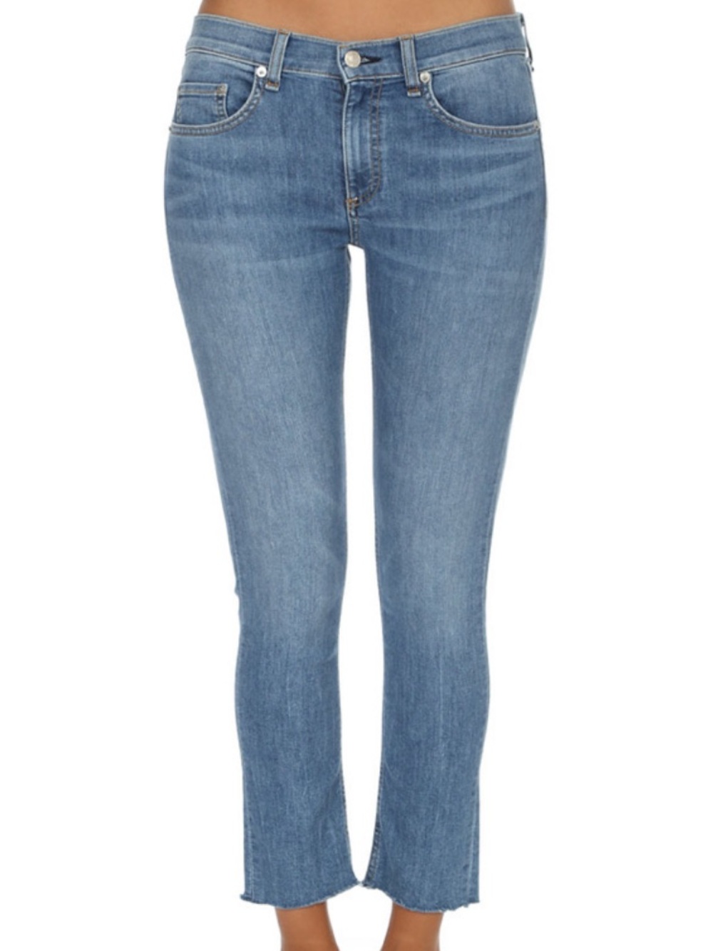 Rag & Bone Ankle Skinny Jeans Lucky Rouge 28